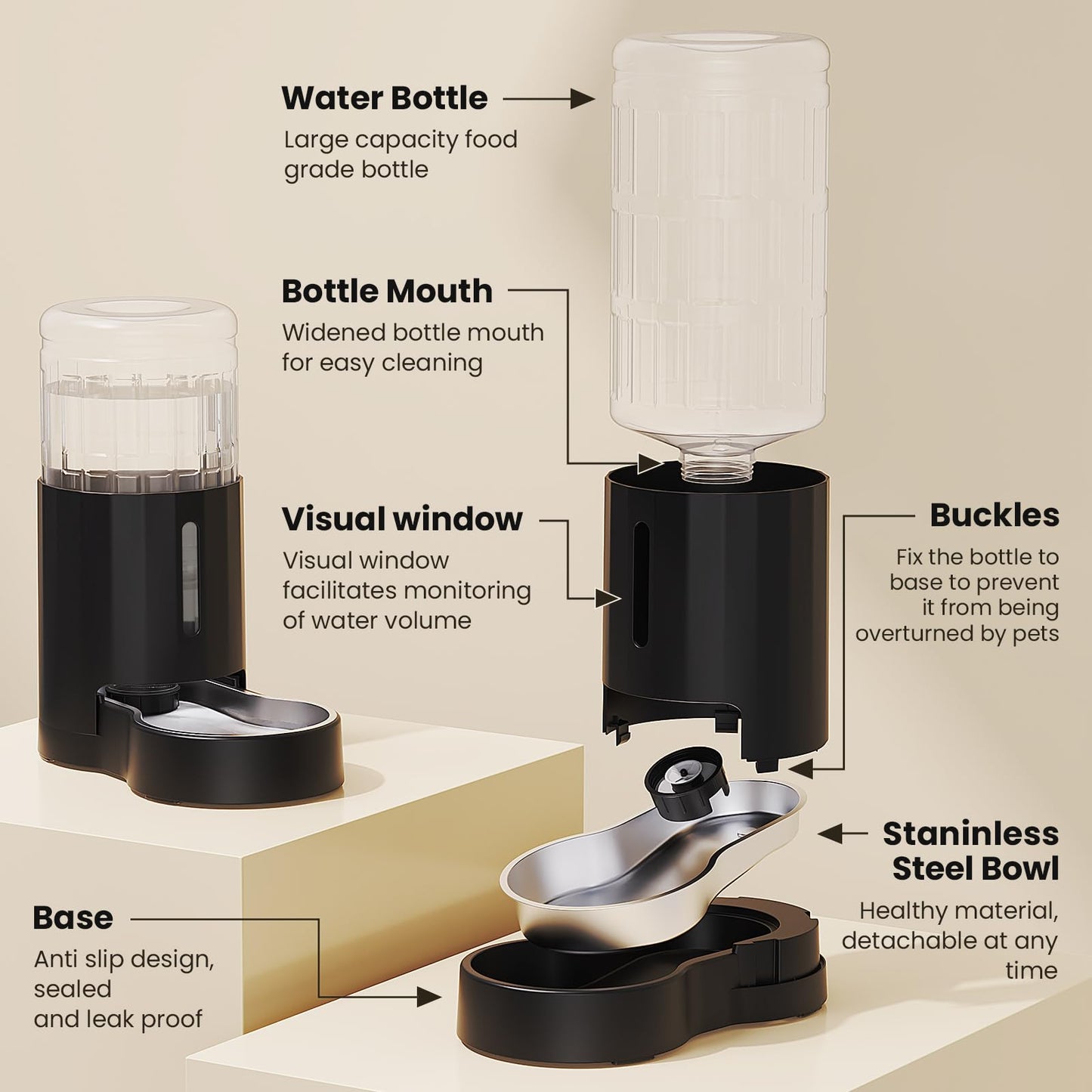 7L Water Dispenser Accessories