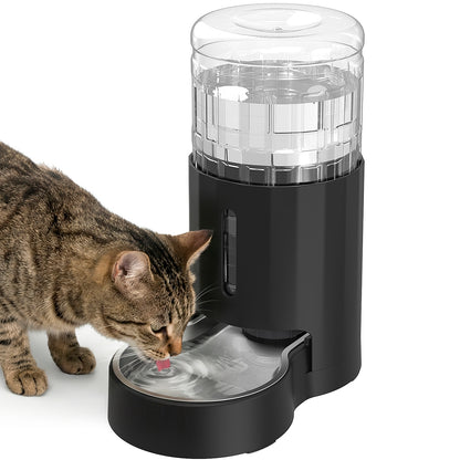 4L Cat Water Dispenser, Automatic Gravity Water Dispenser for Cats or Small Medium Size Dogs