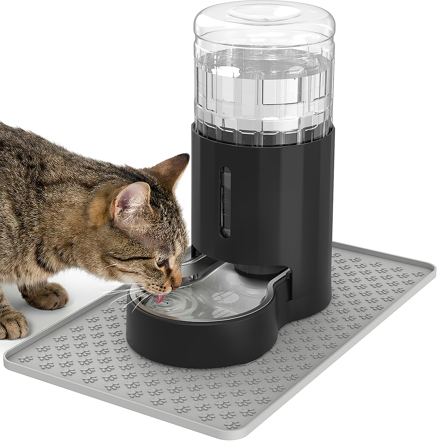 4L Cat Water Dispenser, Automatic Gravity Water Dispenser for Cats or Small Medium Size Dogs