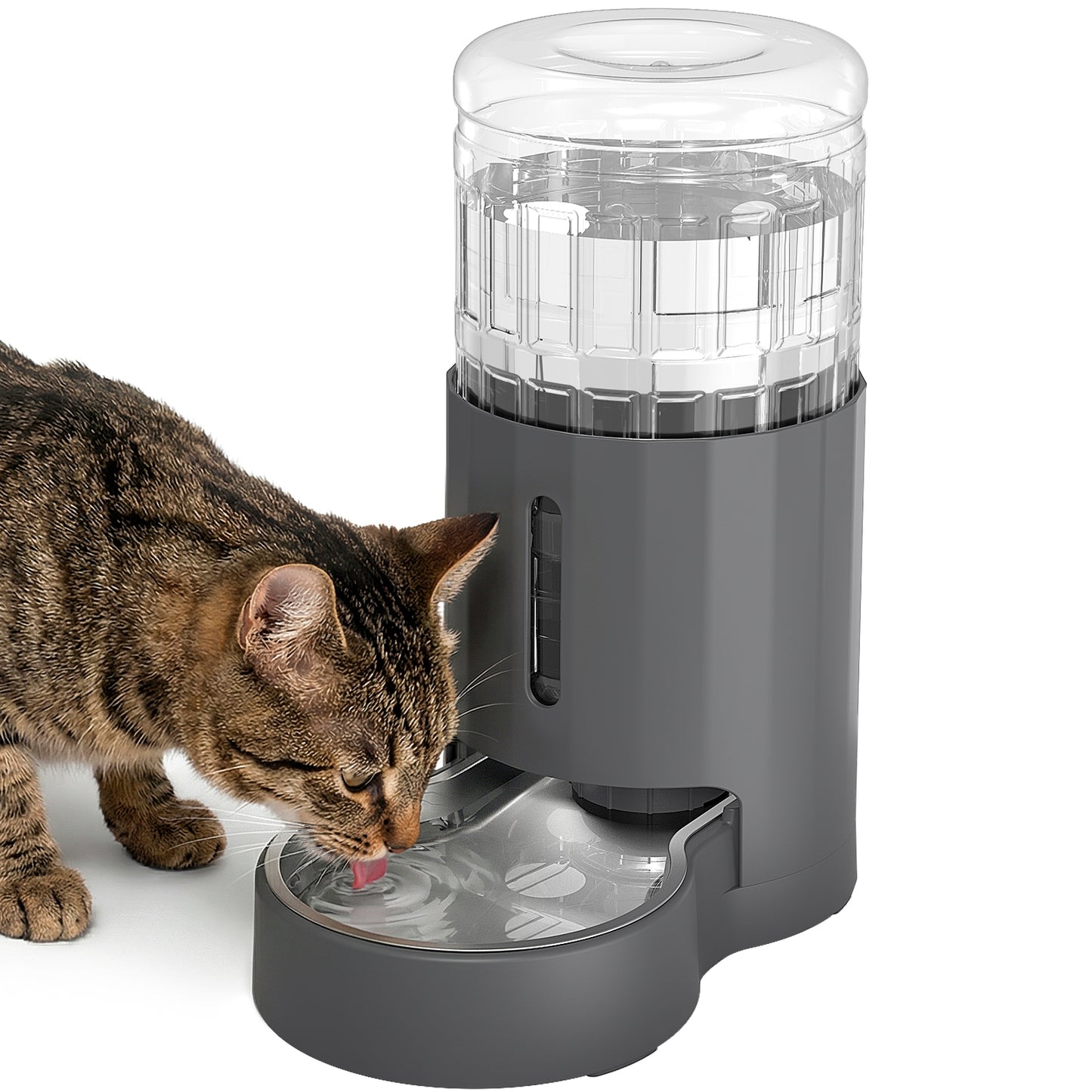 4L Cat Water Dispenser, Automatic Gravity Water Dispenser for Cats or Small Medium Size Dogs