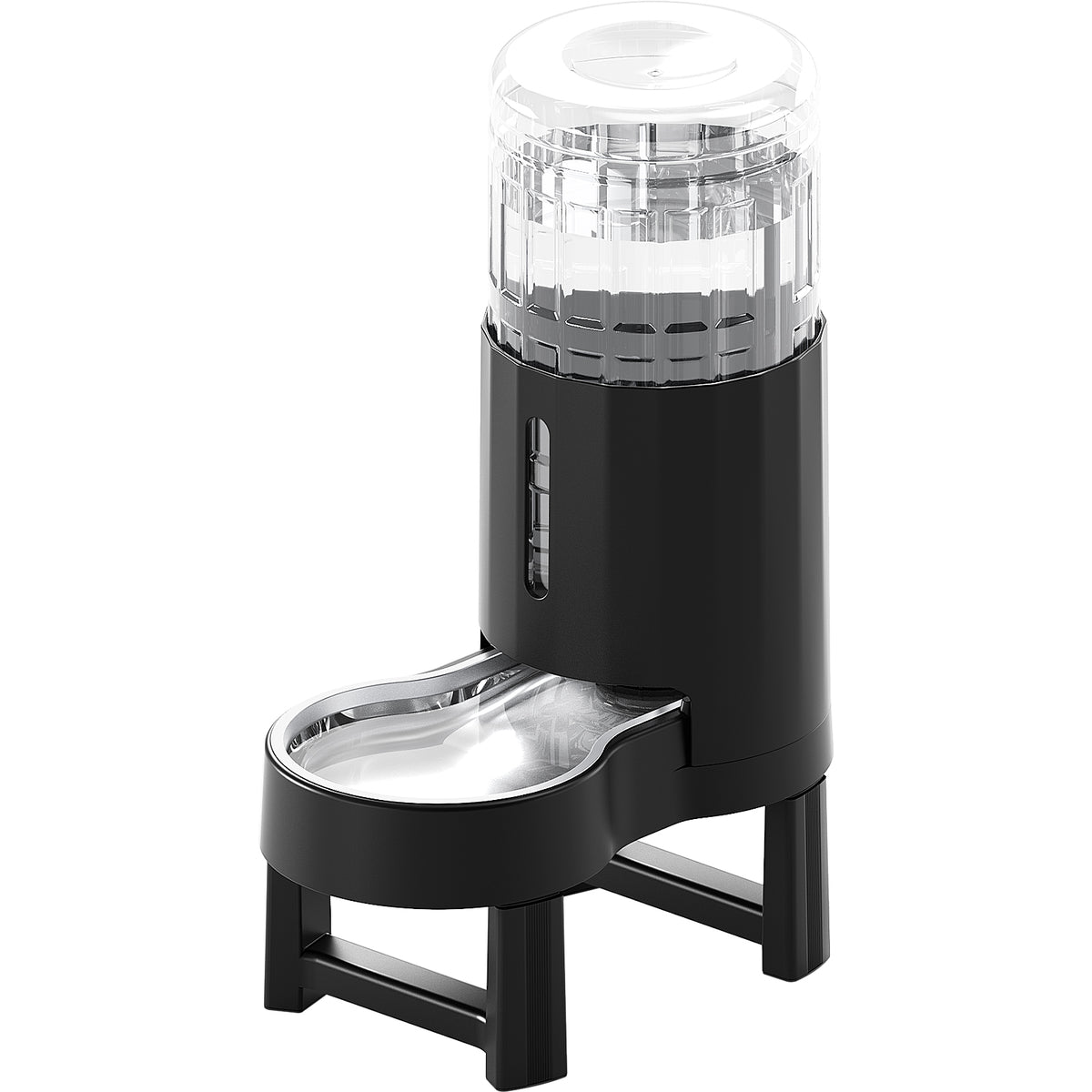 Elevated Dog Water Bowl Dispenser with Mat, Tall Raised Pet Waterer Stand, Relieve Neck Pressure