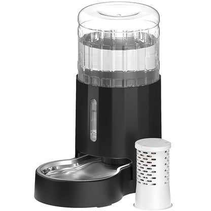 Gravity Pet Water Dispenser 4L Capacity for Small Medium Dogs and Cats