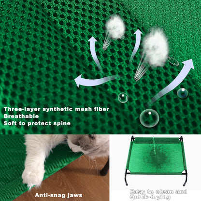 Green Pet Bed Medium Size