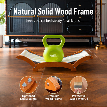 Cat Scratcher Bed for Indoor Large Cats Lounger & Sleep