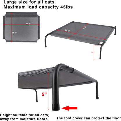 Grey Pet Bed Medium Size