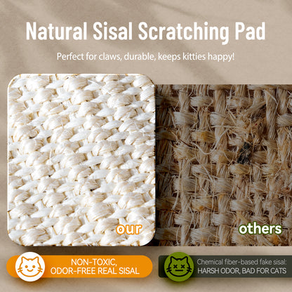 Cat Scratcher Bed for Indoor Large Cats Lounger & Sleep