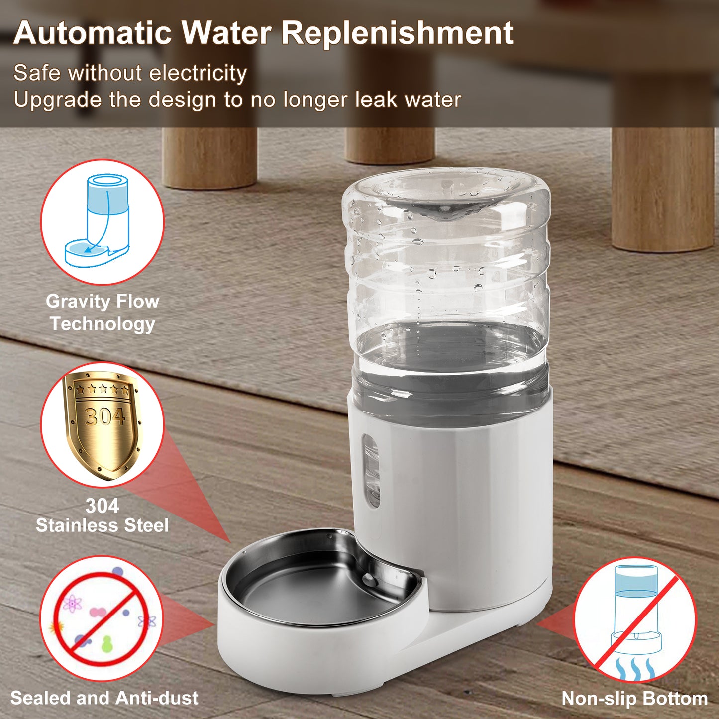 4L Automatic  Water Bowl Dispenser