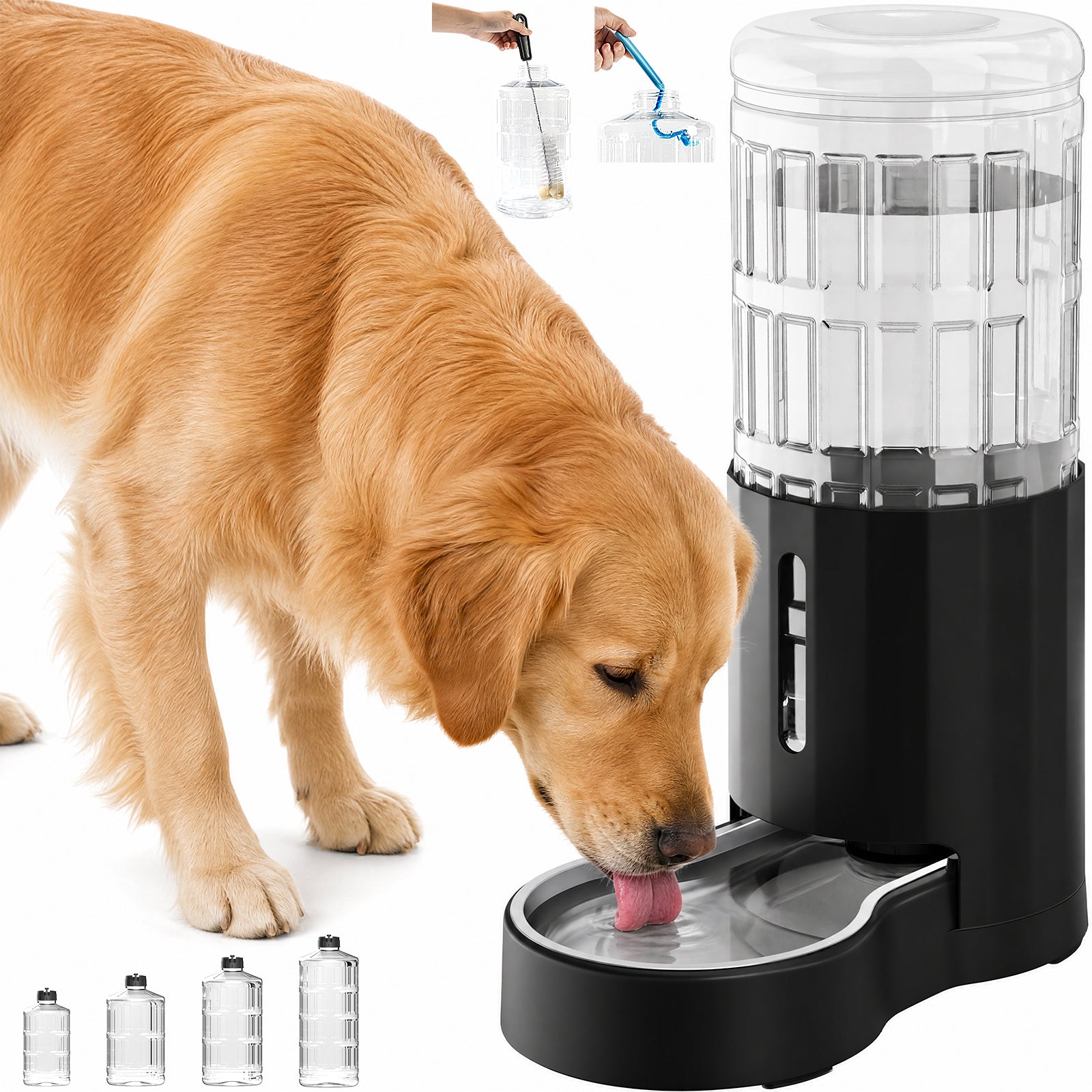9.5L_Black_Pet_Water_Dispenser