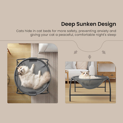 Large Size Dog Bed Pet Hammock Bed, Elevated Cat Bed for Multiple Cats