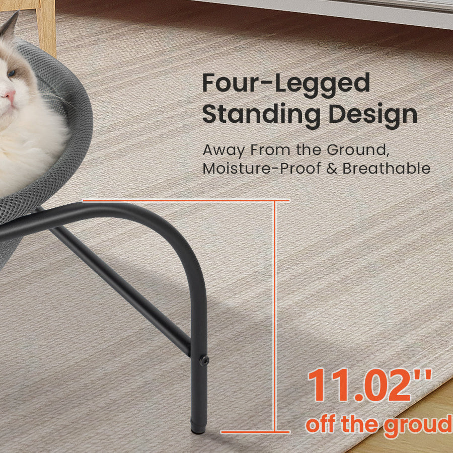 Large Size Dog Bed Pet Hammock Bed, Elevated Cat Bed for Multiple Cats