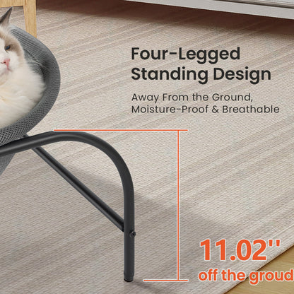 Large Size Dog Bed Pet Hammock Bed, Elevated Cat Bed for Multiple Cats
