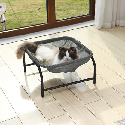 Pet Square Hammock Bed Whole Wash Stable Detachable Easy Assembly Indoor Outdoor