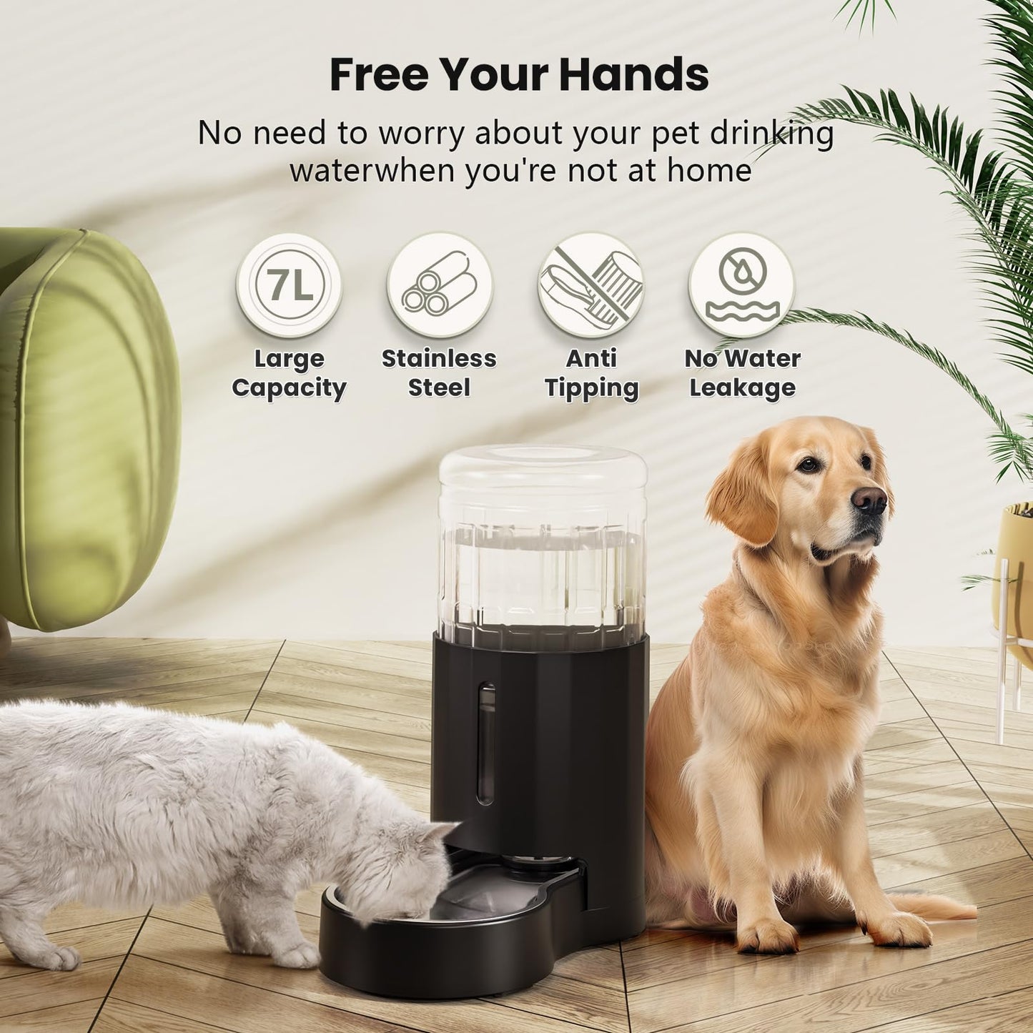 7L Automatic Pet Water Dispenser