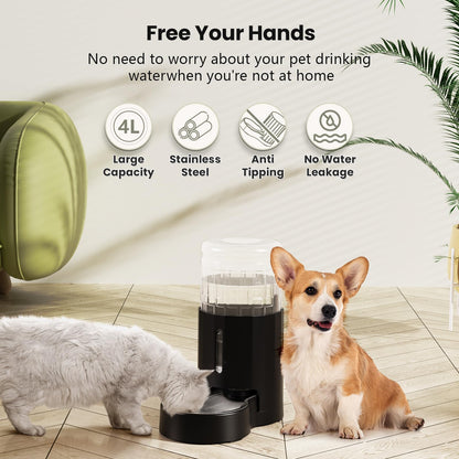 4L/1GAL Automatic Pet Water Dispenser