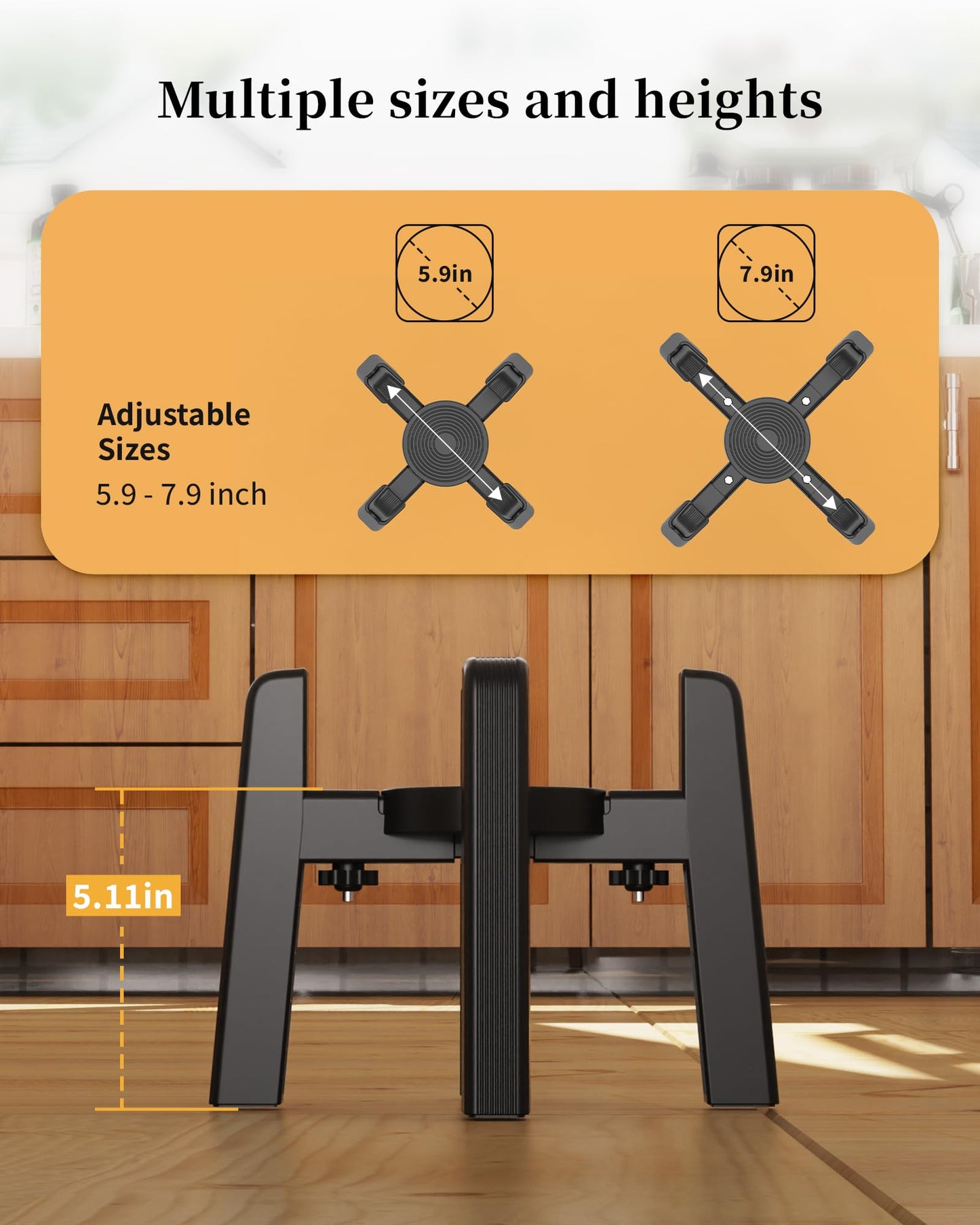 Pet Bowl Stand with Adjustable Width [Stand Only]