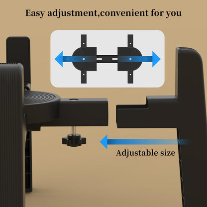 Adjustable width pet bowl and water dispenser bracket[Stand Only]